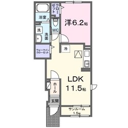 クルーレ．ケイの物件間取画像